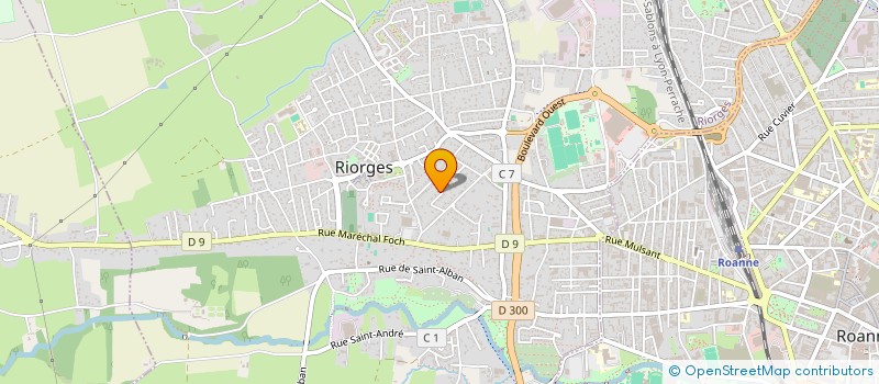 localisation de l'entreprise MONSIEUR EMMANUEL BERAUD à RIORGES