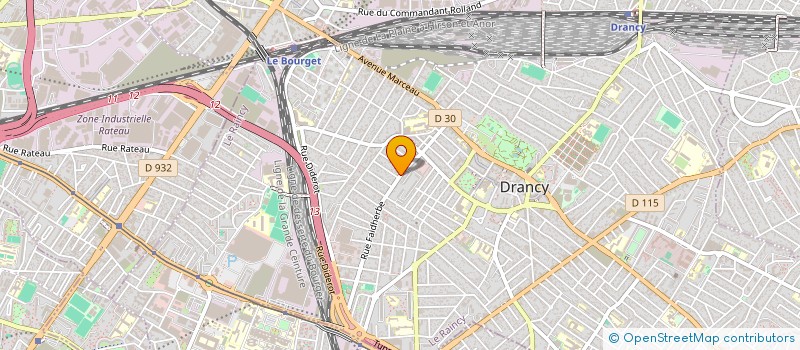 localisation de l'entreprise MONSIEUR EMMANUEL BERGOUNIOUX à DRANCY