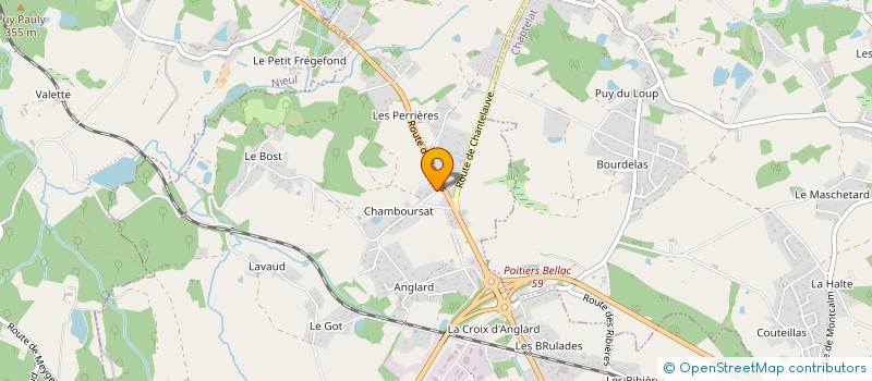 localisation de l'entreprise MONSIEUR EMMANUEL BERMUDEZ à COUZEIX