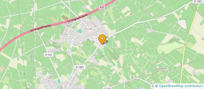 localisation de l'entreprise MONSIEUR EMMANUEL BERNARD  PINET