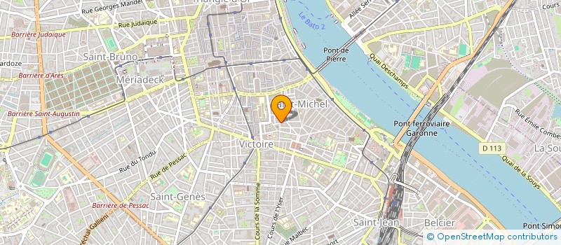 localisation de l'entreprise MONSIEUR EMMANUEL BERRE  BORDEAUX