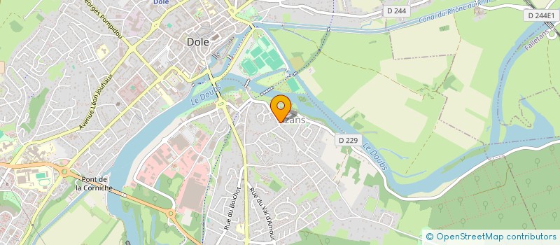 localisation de l'entreprise MONSIEUR EMMANUEL BERTHET  CRISSEY