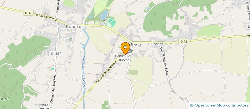 localisation de l'entreprise MONSIEUR EMMANUEL BERTHIER  PENOL