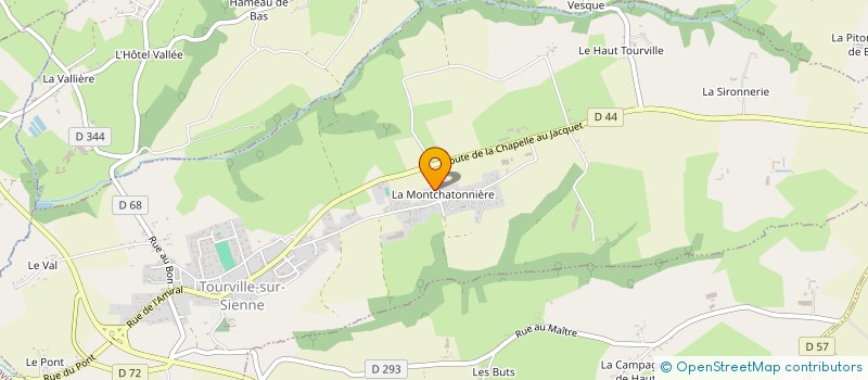 localisation de l'entreprise MONSIEUR EMMANUEL BERTHO  TOURVILLE-SUR-SIENNE