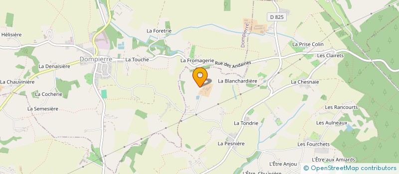 localisation de l'entreprise MONSIEUR EMMANUEL BERTRAND à CHAMPSECRET