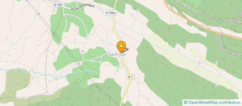 localisation de l'entreprise MONSIEUR EMMANUEL BERTRAND  LA BRUGUIERE