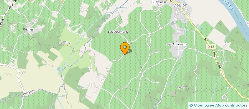 localisation de l'entreprise MONSIEUR EMMANUEL BESCOS  SAINT-VINCENT-DE-PERTIGNAS