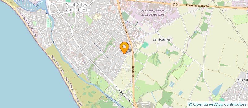 localisation de l'entreprise MONSIEUR EMMANUEL BEZIE à SAINT-GILLES-CROIX-DE-VIE