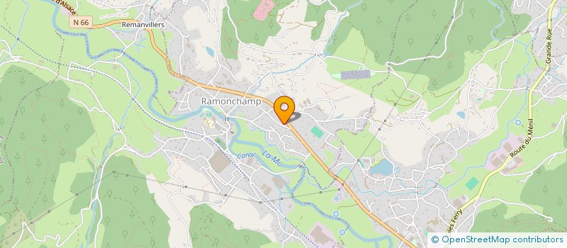 localisation de l'entreprise MONSIEUR EMMANUEL BIANCO  RAMONCHAMP