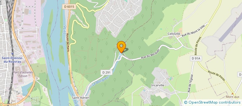 localisation de l'entreprise MONSIEUR EMMANUEL BIARD  BELBEUF