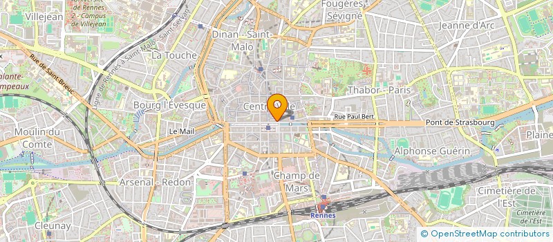 localisation de l'entreprise MONSIEUR EMMANUEL BIGOT  RENNES