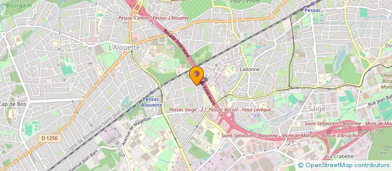 localisation de l'entreprise MONSIEUR EMMANUEL BIKONDI PIPA à PESSAC