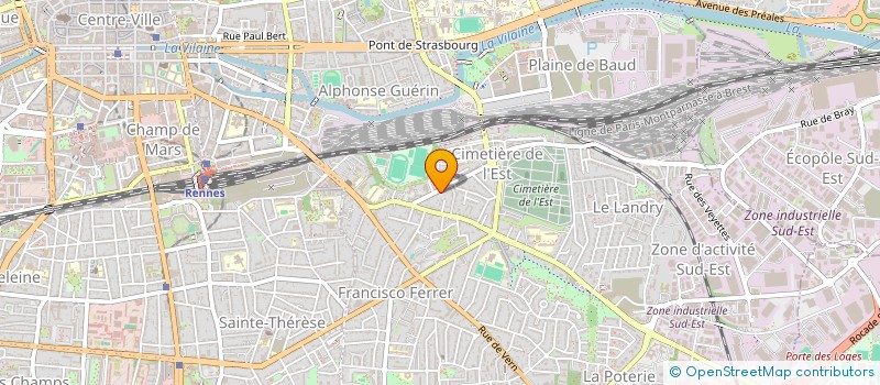 localisation de l'entreprise MONSIEUR EMMANUEL BISSON  RENNES