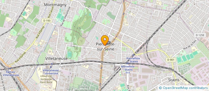 localisation de l'entreprise MONSIEUR EMMANUEL BIYONG à PIERREFITTE-SUR-SEINE