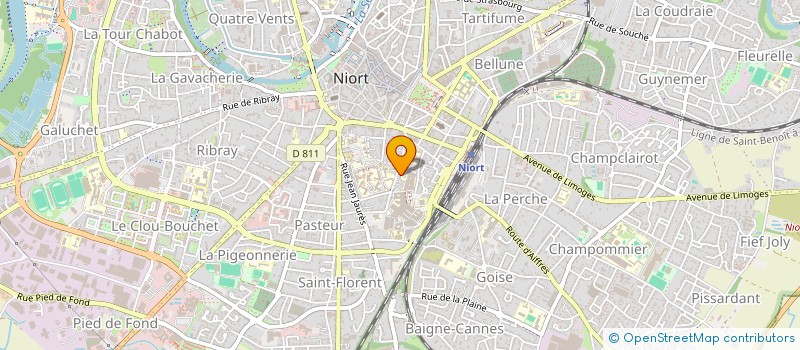 localisation de l'entreprise MONSIEUR EMMANUEL BLAIS à NIORT