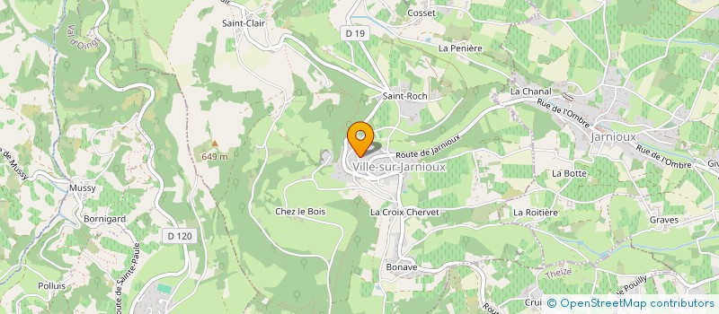 localisation de l'entreprise MONSIEUR EMMANUEL BLANC à DENICE