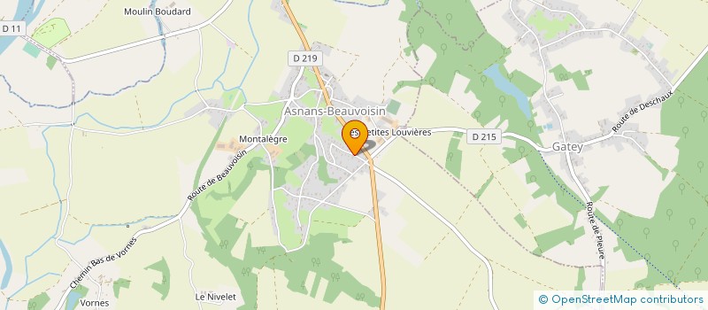 localisation de l'entreprise MONSIEUR EMMANUEL BLANC à ASNANS-BEAUVOISIN