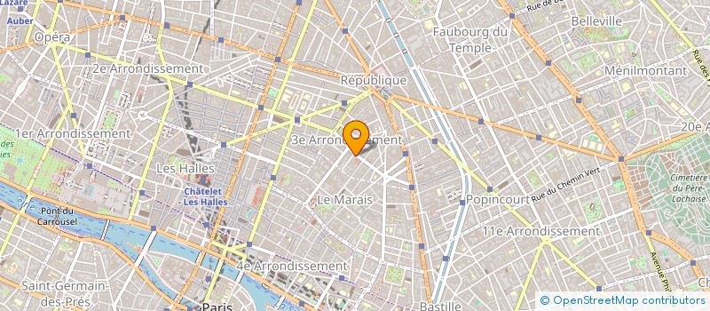 localisation de l'entreprise MONSIEUR EMMANUEL BLANC  PARIS