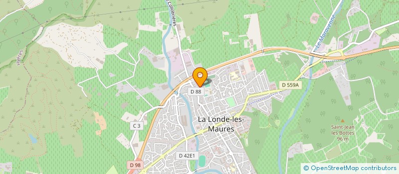 localisation de l'entreprise MONSIEUR EMMANUEL BLANC à LA LONDE-LES-MAURES