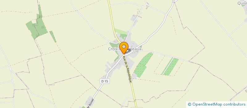 localisation de l'entreprise MONSIEUR EMMANUEL BLAUDEZ  CROIX-MOLIGNEAUX