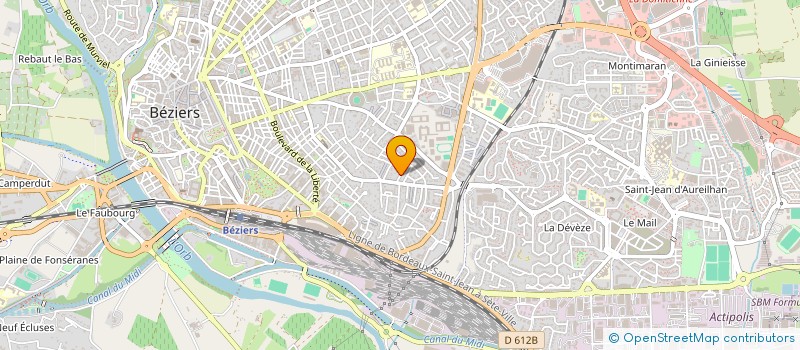 localisation de l'entreprise MONSIEUR EMMANUEL BOCCELARI  SAINT-AULAIRE