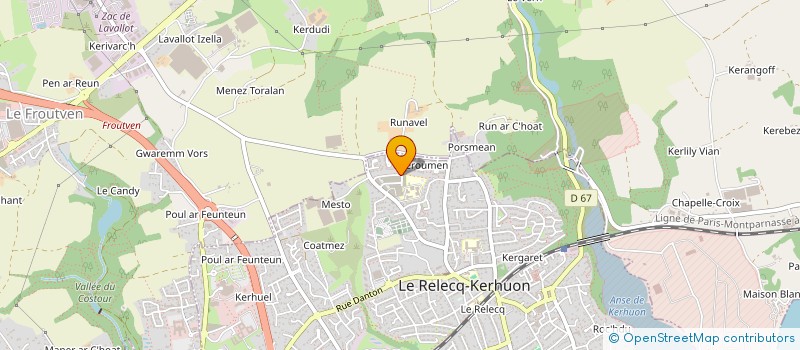 localisation de l'entreprise MONSIEUR EMMANUEL BOCHER FOURNET à LE RELECQ-KERHUON