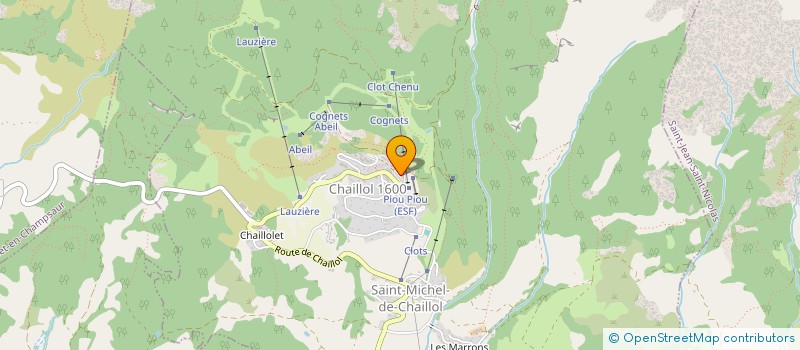 localisation de l'entreprise MONSIEUR EMMANUEL BOCQUET  SAINT-MICHEL-DE-CHAILLOL