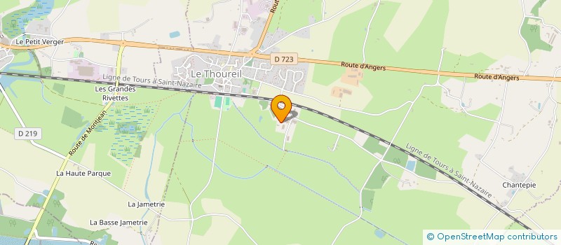 localisation de l'entreprise MONSIEUR EMMANUEL BODIER  SAINT-GEORGES-SUR-LOIRE