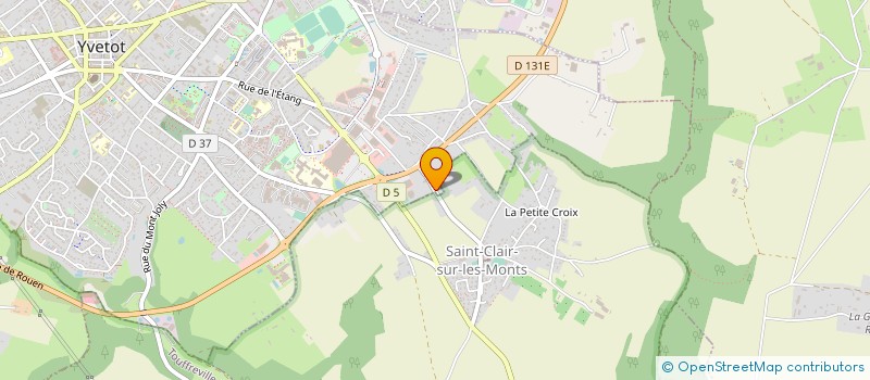 localisation de l'entreprise MONSIEUR EMMANUEL BOHEC  YVETOT