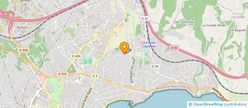 localisation de l'entreprise MONSIEUR EMMANUEL BOILLOT à LA CIOTAT