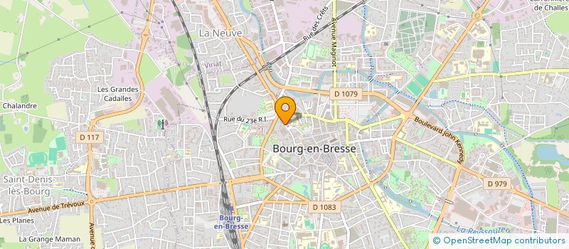 localisation de l'entreprise MONSIEUR EMMANUEL BOIS à BOURG-EN-BRESSE