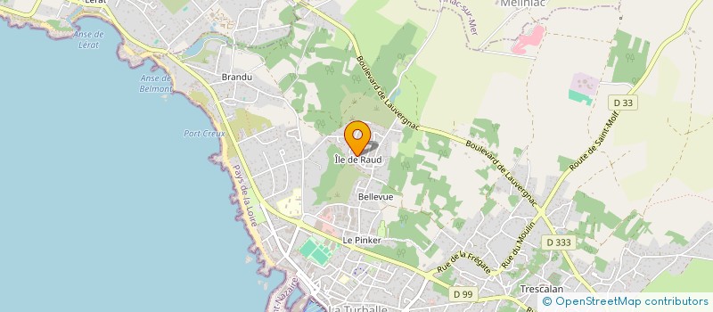 localisation de l'entreprise MONSIEUR EMMANUEL BOISRAME  LA TURBALLE