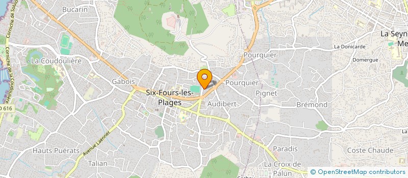 localisation de l'entreprise MONSIEUR EMMANUEL BOMBACE à SIX-FOURS-LES-PLAGES