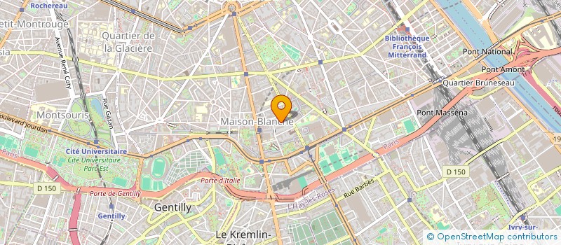 localisation de l'entreprise MONSIEUR EMMANUEL BONNEFONT  PARIS