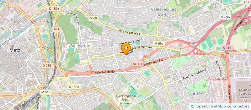 localisation de l'entreprise MONSIEUR EMMANUEL BONNET à METZ