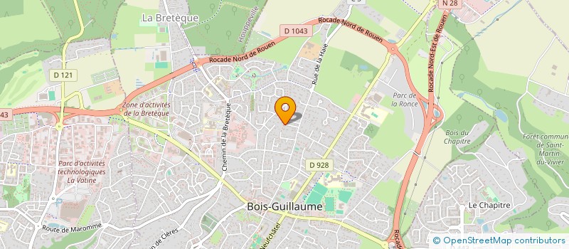 localisation de l'entreprise MONSIEUR EMMANUEL BONNET à BOIS-GUILLAUME