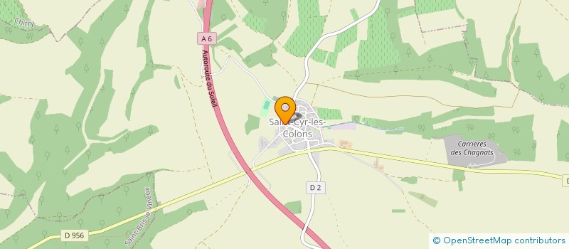 localisation de l'entreprise MONSIEUR EMMANUEL BONNIN à SAINT-CYR-LES-COLONS