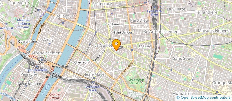 localisation de l'entreprise MONSIEUR EMMANUEL BONSU  LYON