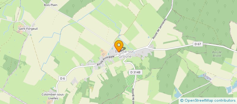 localisation de l'entreprise MONSIEUR EMMANUEL BOOS  BRESSE-SUR-GROSNE