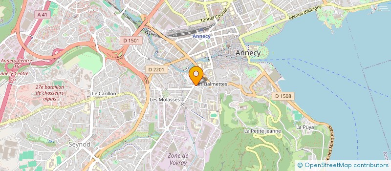 localisation de l'entreprise MONSIEUR EMMANUEL BORIES à ANNECY