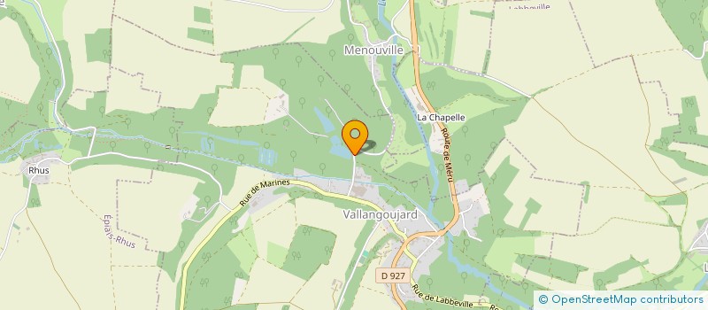 localisation de l'entreprise MONSIEUR EMMANUEL BOTTA  VALLANGOUJARD