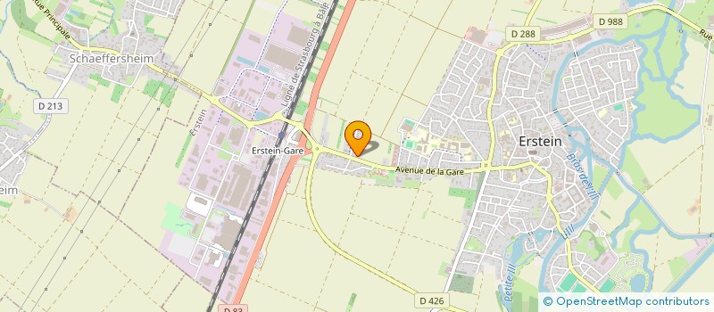 localisation de l'entreprise MONSIEUR EMMANUEL BOTTIN  ERSTEIN