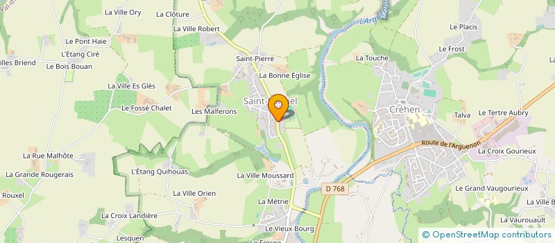 localisation de l'entreprise MONSIEUR EMMANUEL BOUARD  SAINT-LORMEL