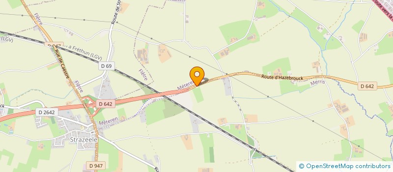 localisation de l'entreprise MONSIEUR EMMANUEL BOUCHERY  MERRIS