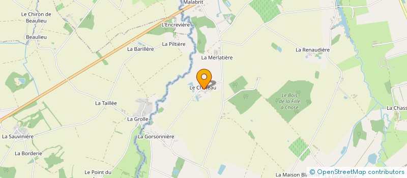 localisation de l'entreprise MONSIEUR EMMANUEL BOUDEAU à VIEILLEVIGNE