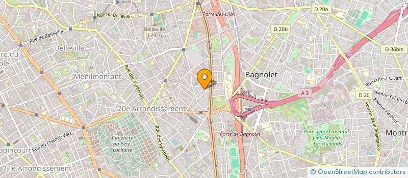 localisation de l'entreprise MONSIEUR EMMANUEL BOUDOT DE LA MOTTE  PARIS