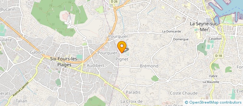 localisation de l'entreprise MONSIEUR EMMANUEL BOUFFIOUX à LA SEYNE-SUR-MER