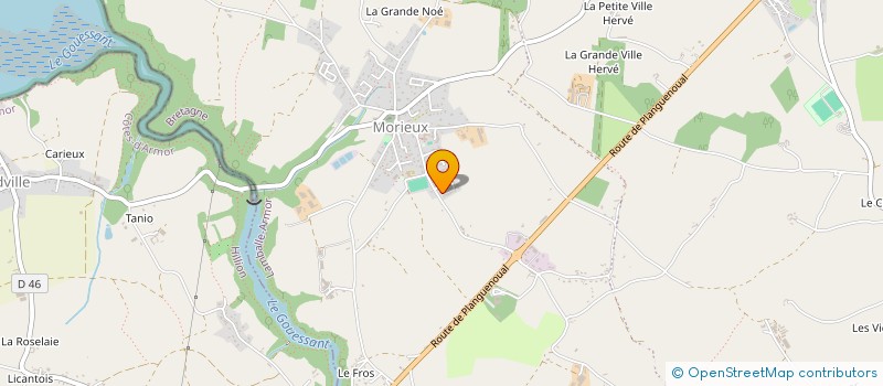 localisation de l'entreprise MONSIEUR EMMANUEL BOUGEARD  LAMBALLE-ARMOR