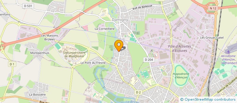 localisation de l'entreprise MONSIEUR EMMANUEL BOUILLY à LARRE