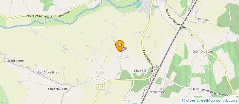 localisation de l'entreprise MONSIEUR EMMANUEL BOULETTE  COTEAUX-DU-BLANZACAIS